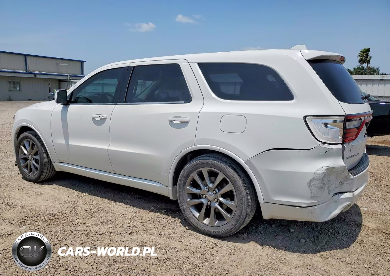 2017 Dodge Durango Gt VIN:1C4RDHDGXHC796509 - 2