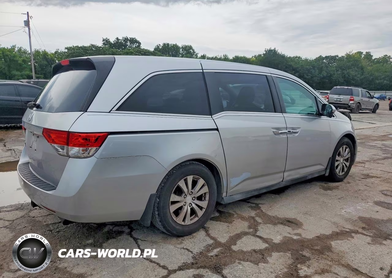 2015 Honda Odyssey Exl VIN:5FNRL5H66FB057074 - 3
