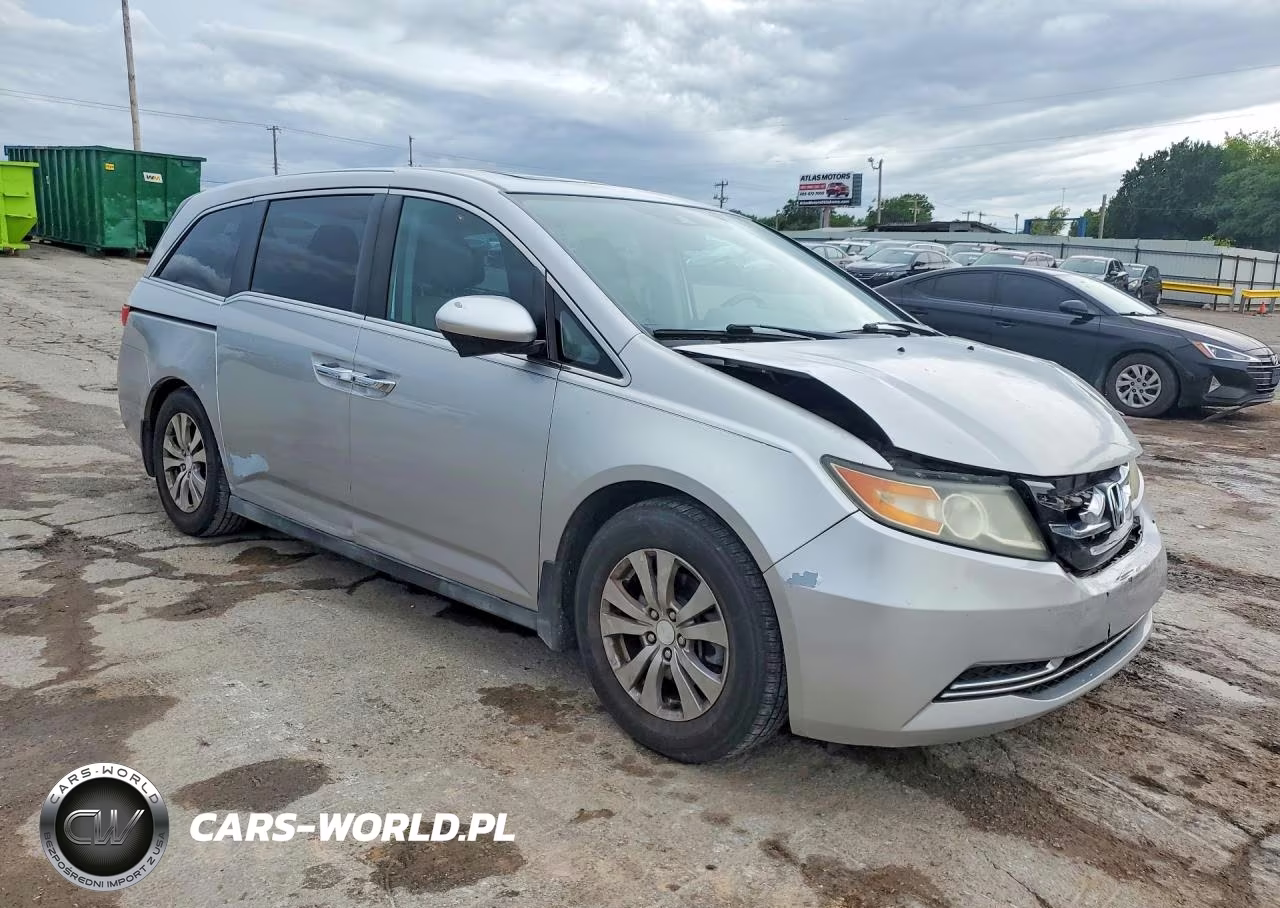 2015 Honda Odyssey Exl VIN:5FNRL5H66FB057074 - 4