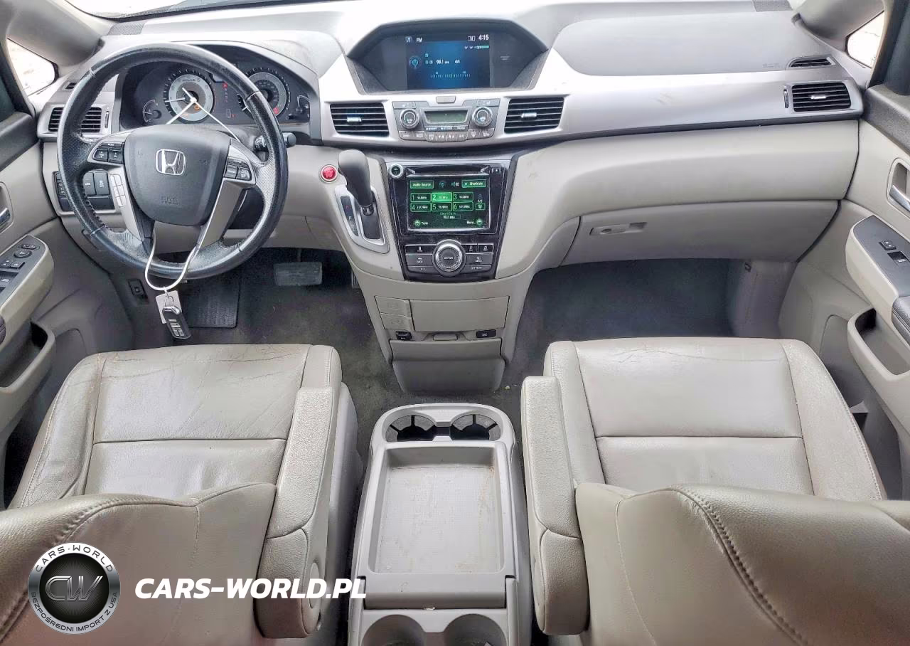 2015 Honda Odyssey Exl VIN:5FNRL5H66FB057074 - 8