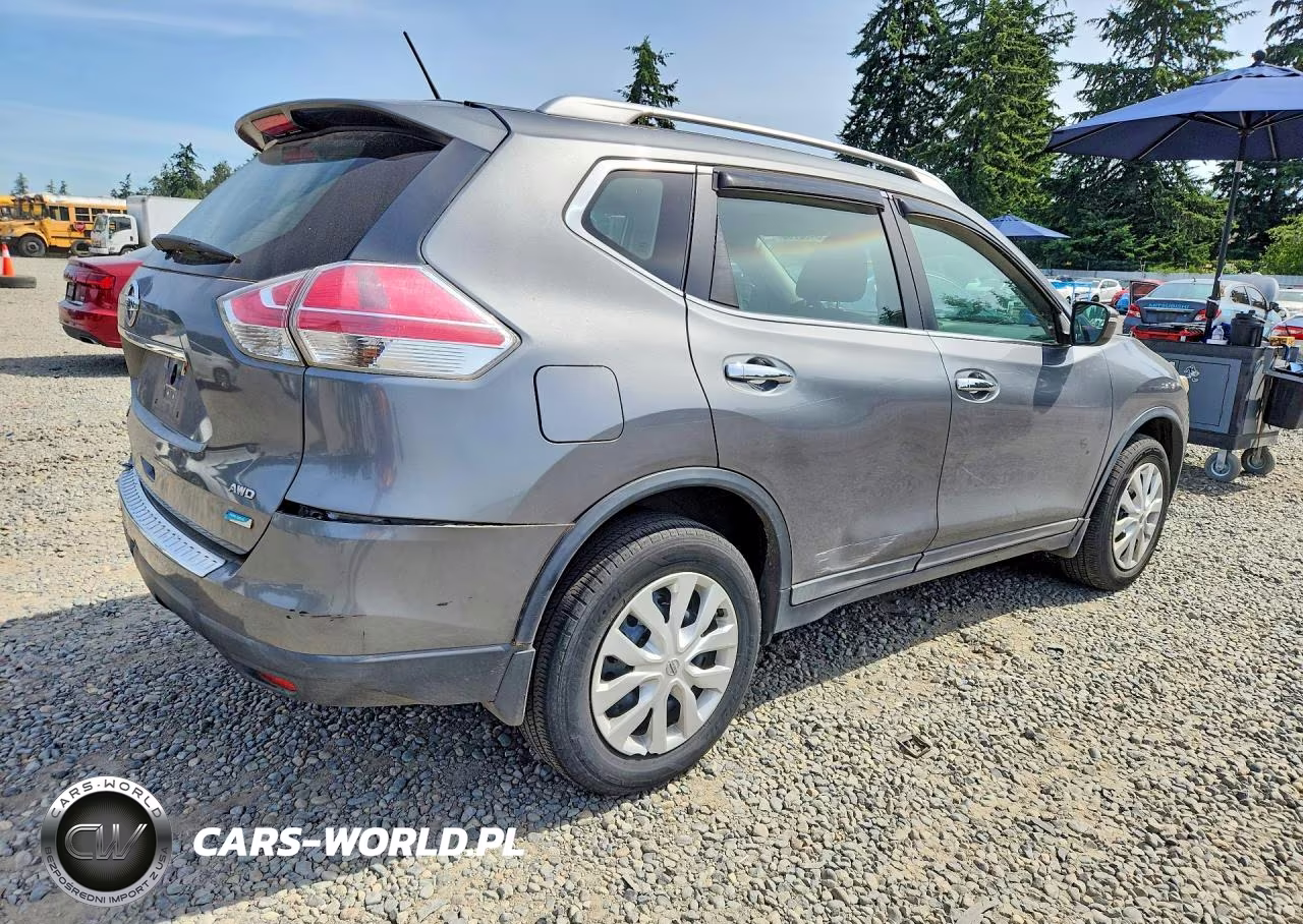 2015 Nissan Rogue S VIN:5N1AT2MVXFC862559 - 3