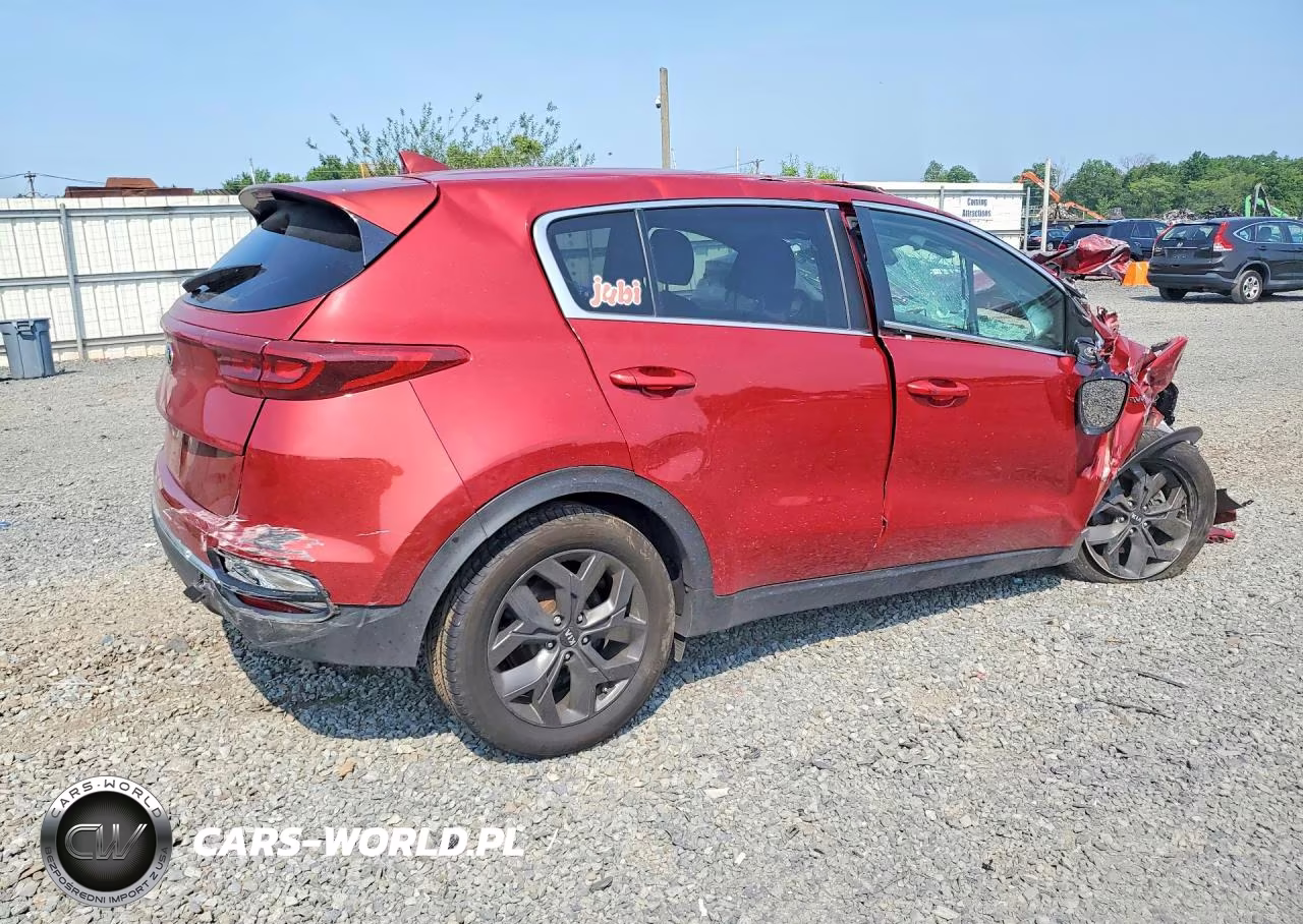 2022 Kia Sportage Lx VIN:KNDPMCAC1N7966045 - 3