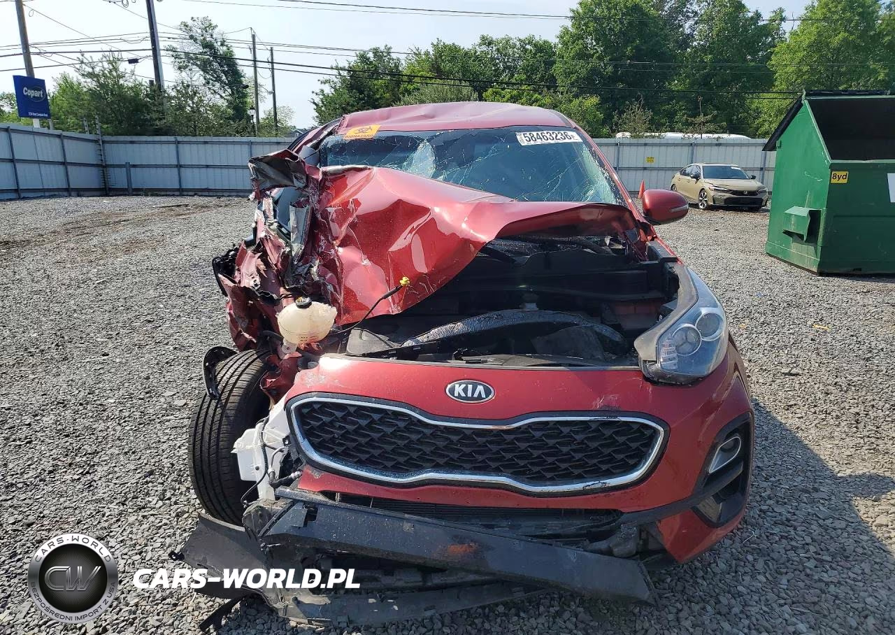 2022 Kia Sportage Lx VIN:KNDPMCAC1N7966045 - 5