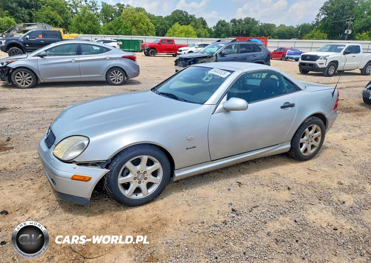 1999 Mercedes-Benz Slk 230 Kompressor VIN:WDBKK47F2XF097342 - 1
