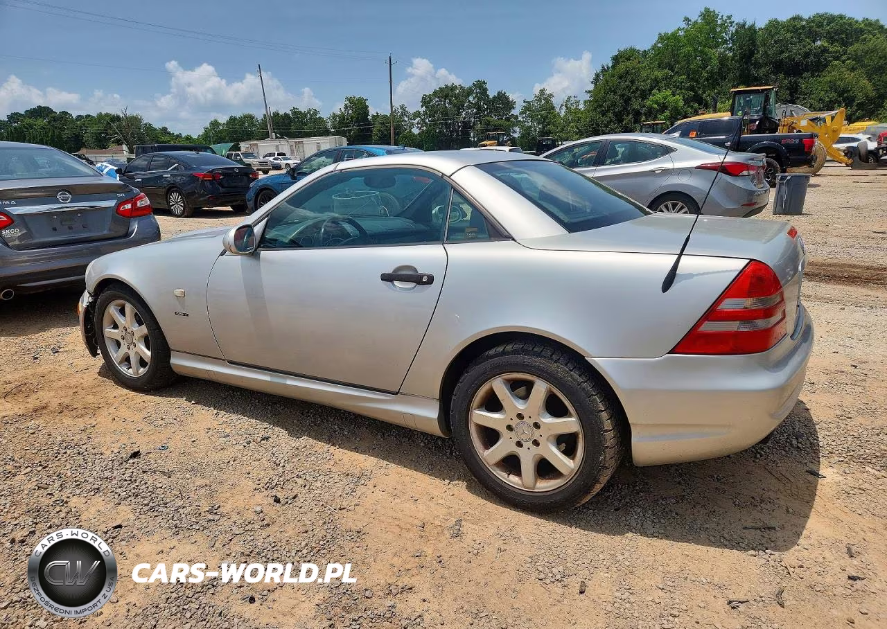 1999 Mercedes-Benz Slk 230 Kompressor VIN:WDBKK47F2XF097342 - 2