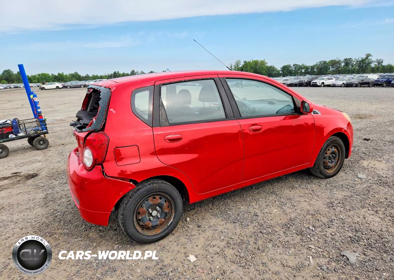 2011 Chevrolet Aveo Ls VIN:KL1TD6DEXBB138637 - 3