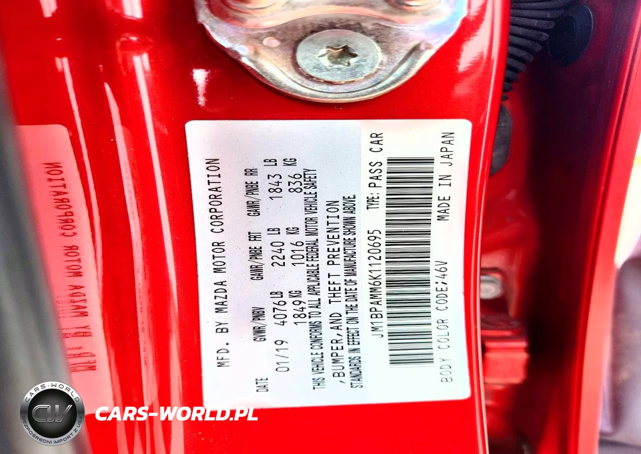 2019 Mazda 3 Preferred VIN:JM1BPAMM6K1120695 - 13