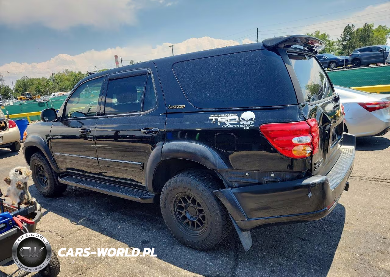 2001 Toyota Sequoia Limited VIN:5TDBT48A01S023846 - 2