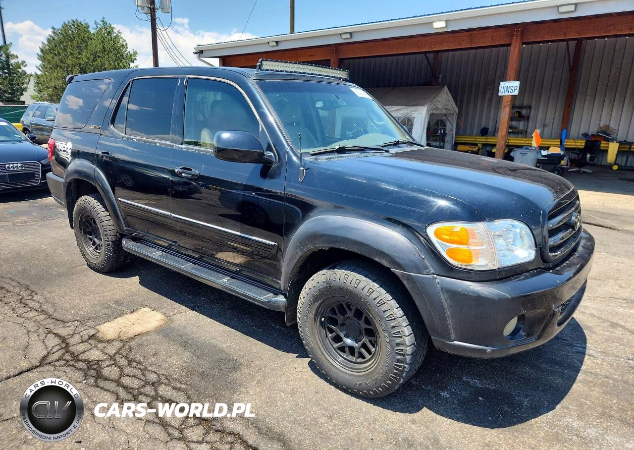 2001 Toyota Sequoia Limited VIN:5TDBT48A01S023846 - 4