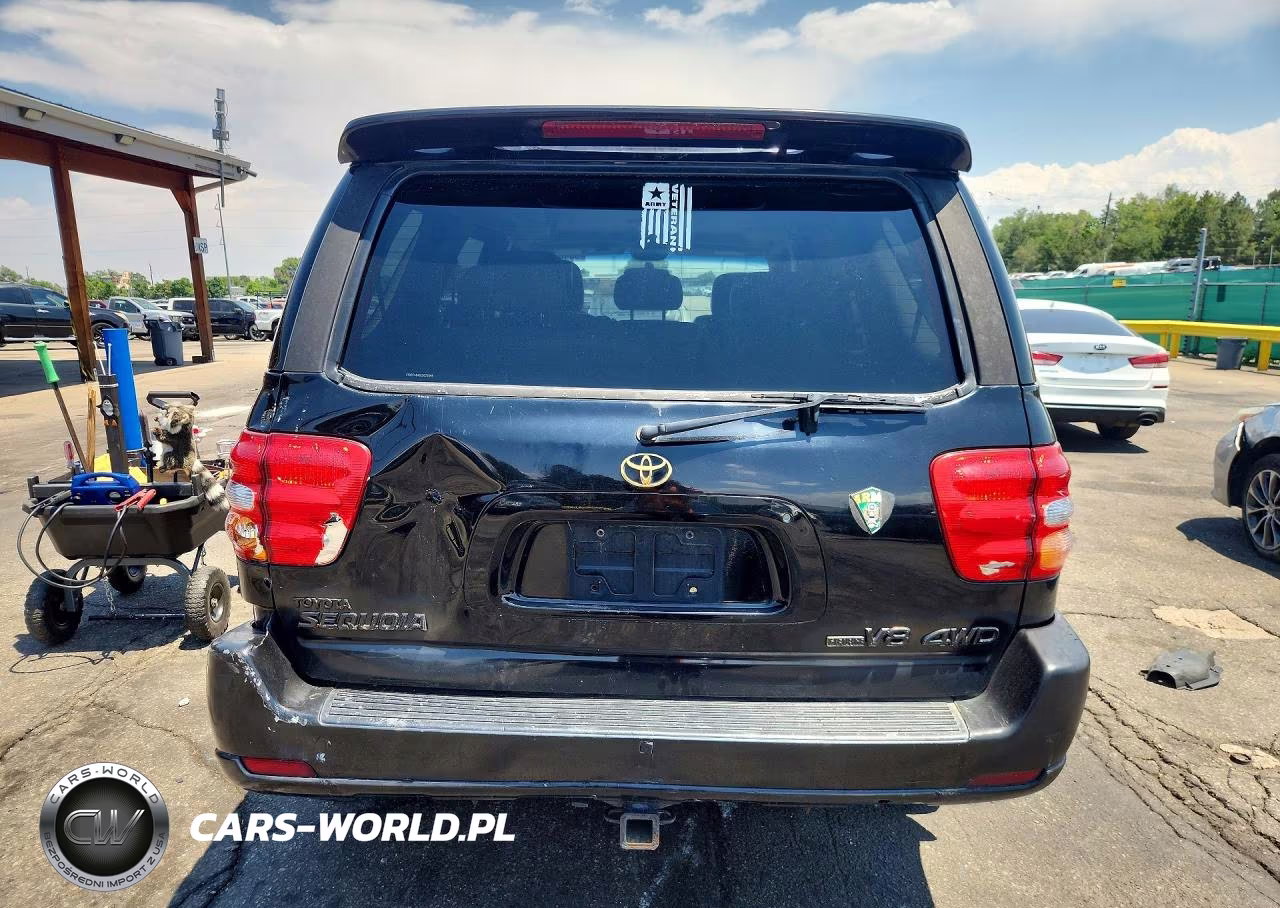 2001 Toyota Sequoia Limited VIN:5TDBT48A01S023846 - 6