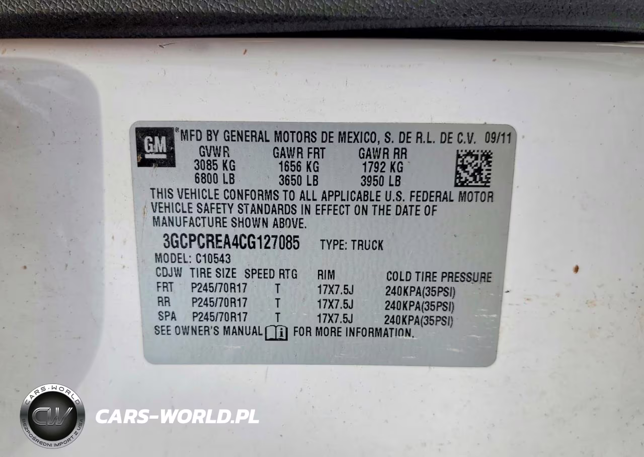 2012 Chevrolet Silverado C1500 Ls VIN:3GCPCREA4CG127085 - 12