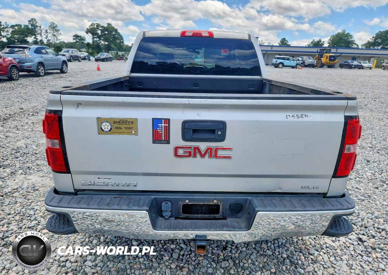 2017 GMC Sierra K1500 Sle VIN:3GTU2MEC7HG258965 - 6
