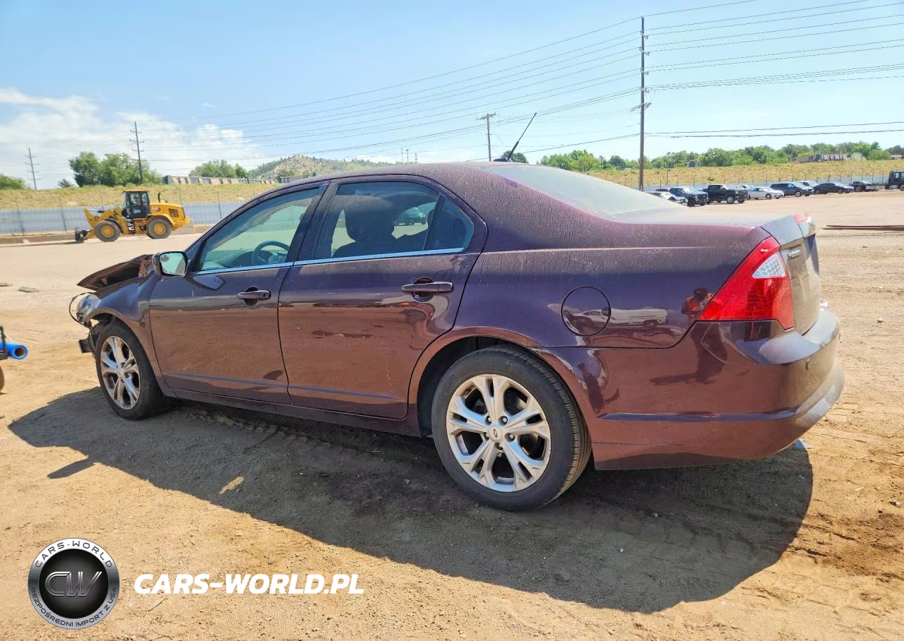 2012 Ford Fusion Se VIN:3FAHP0HA3CR378187 - 2