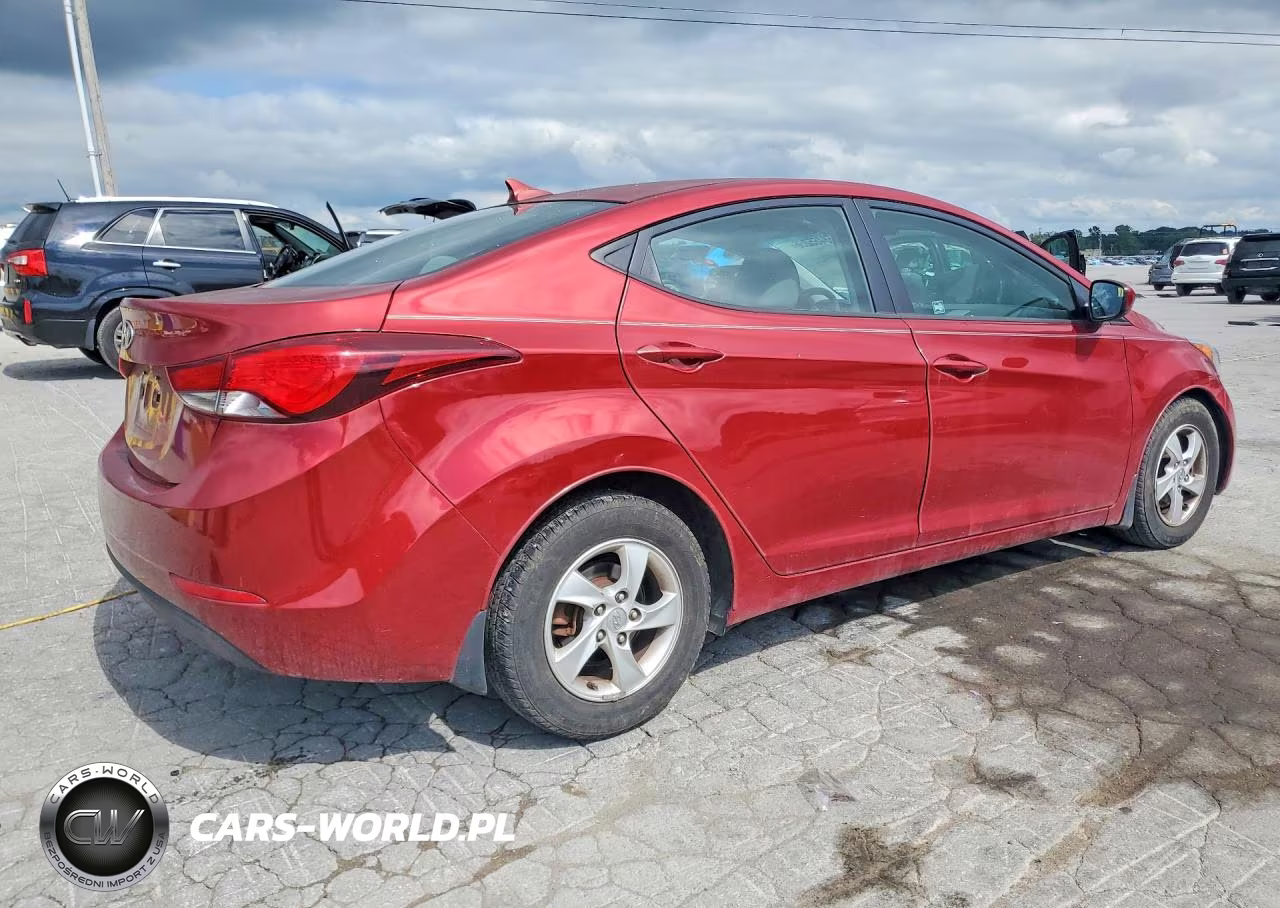 2015 Hyundai Elantra Se VIN:5NPDH4AE6FH609911 - 3