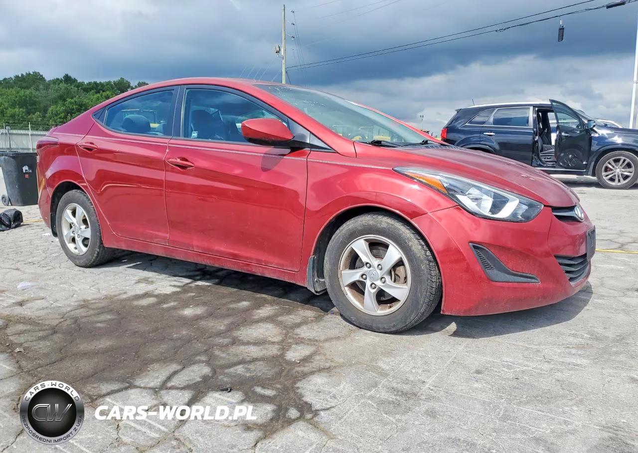 2015 Hyundai Elantra Se VIN:5NPDH4AE6FH609911 - 4