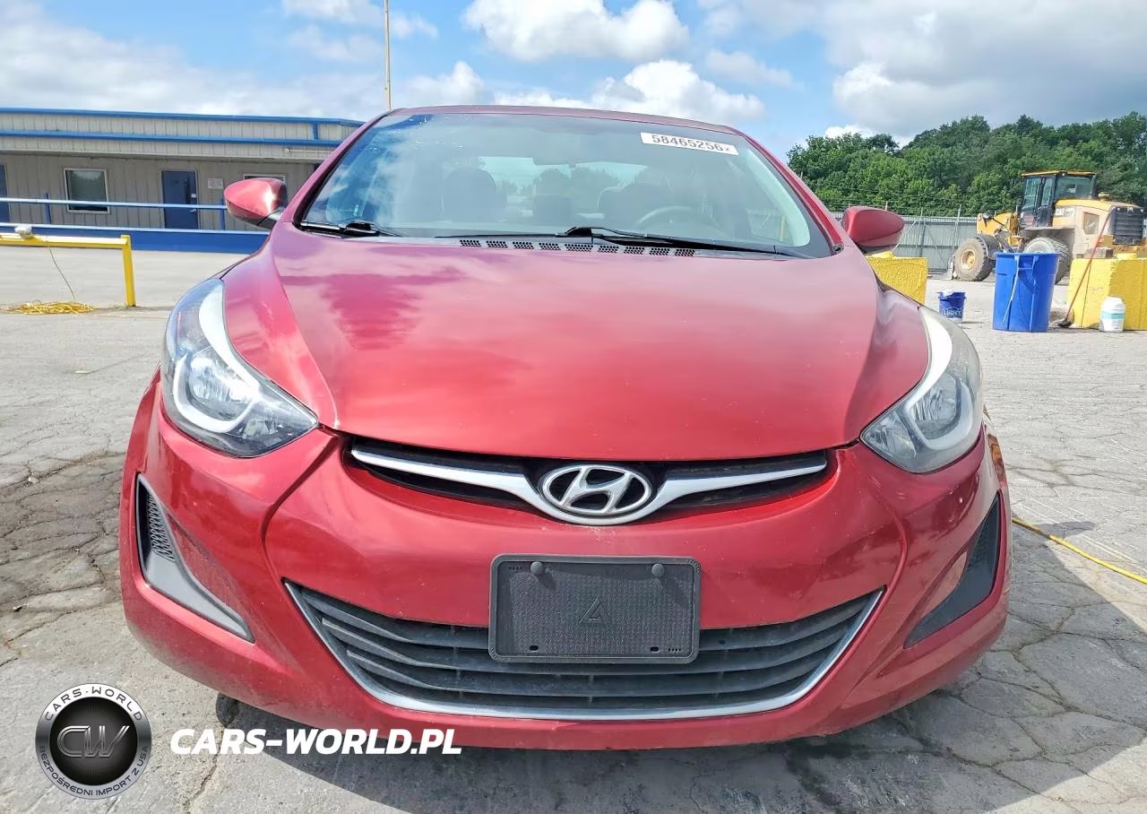 2015 Hyundai Elantra Se VIN:5NPDH4AE6FH609911 - 5