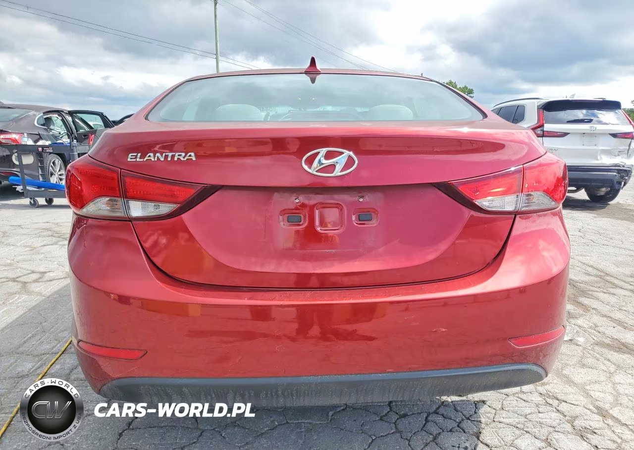 2015 Hyundai Elantra Se VIN:5NPDH4AE6FH609911 - 6