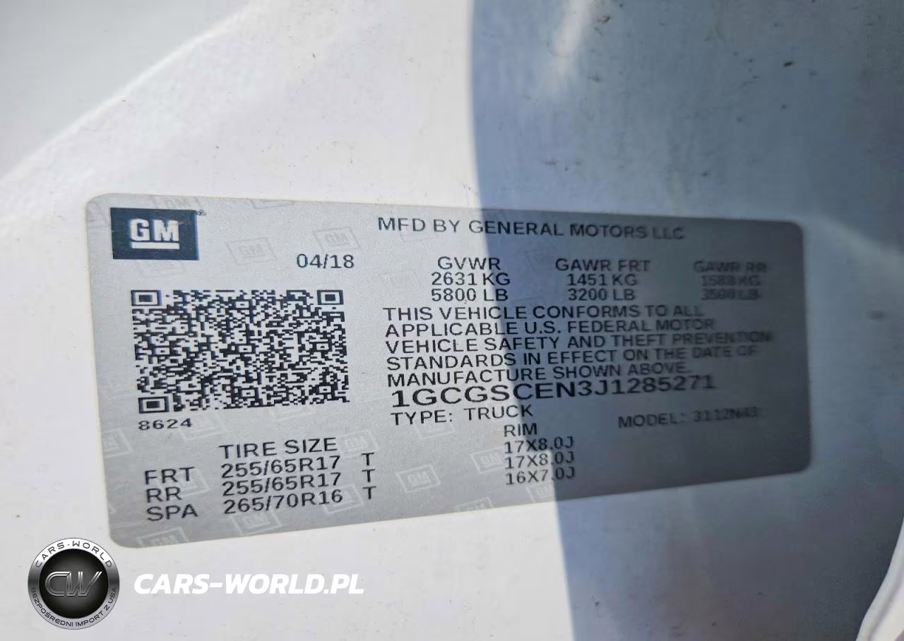 2018 Chevrolet Colorado Lt VIN:1GCGSCEN3J1285271 - 12