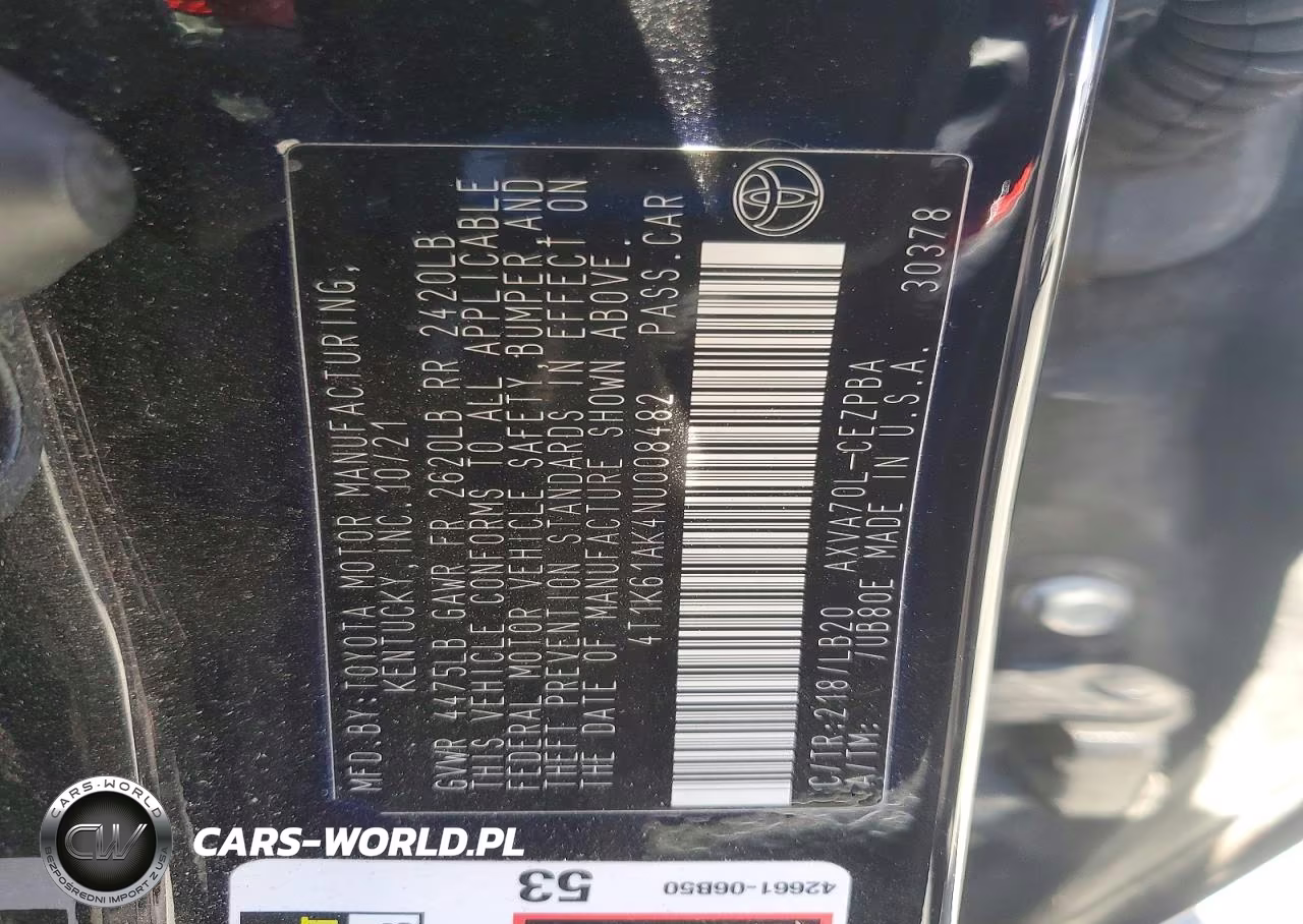 2022 Toyota Camry Xse VIN:4T1K61AK4NU008482 - 12