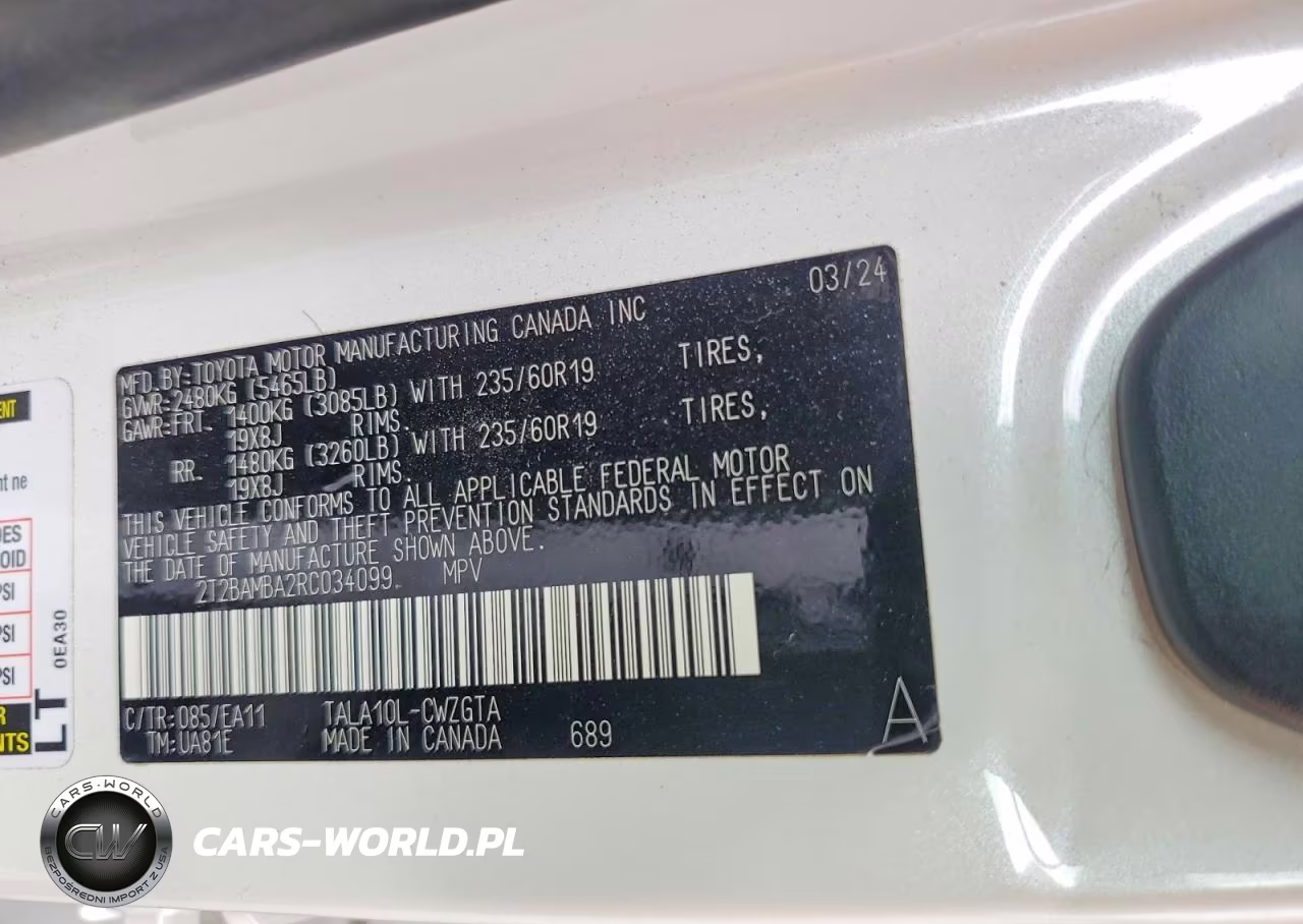 2024 Lexus Rx 350 Premium VIN:2T2BAMBA2RC034099 - 13