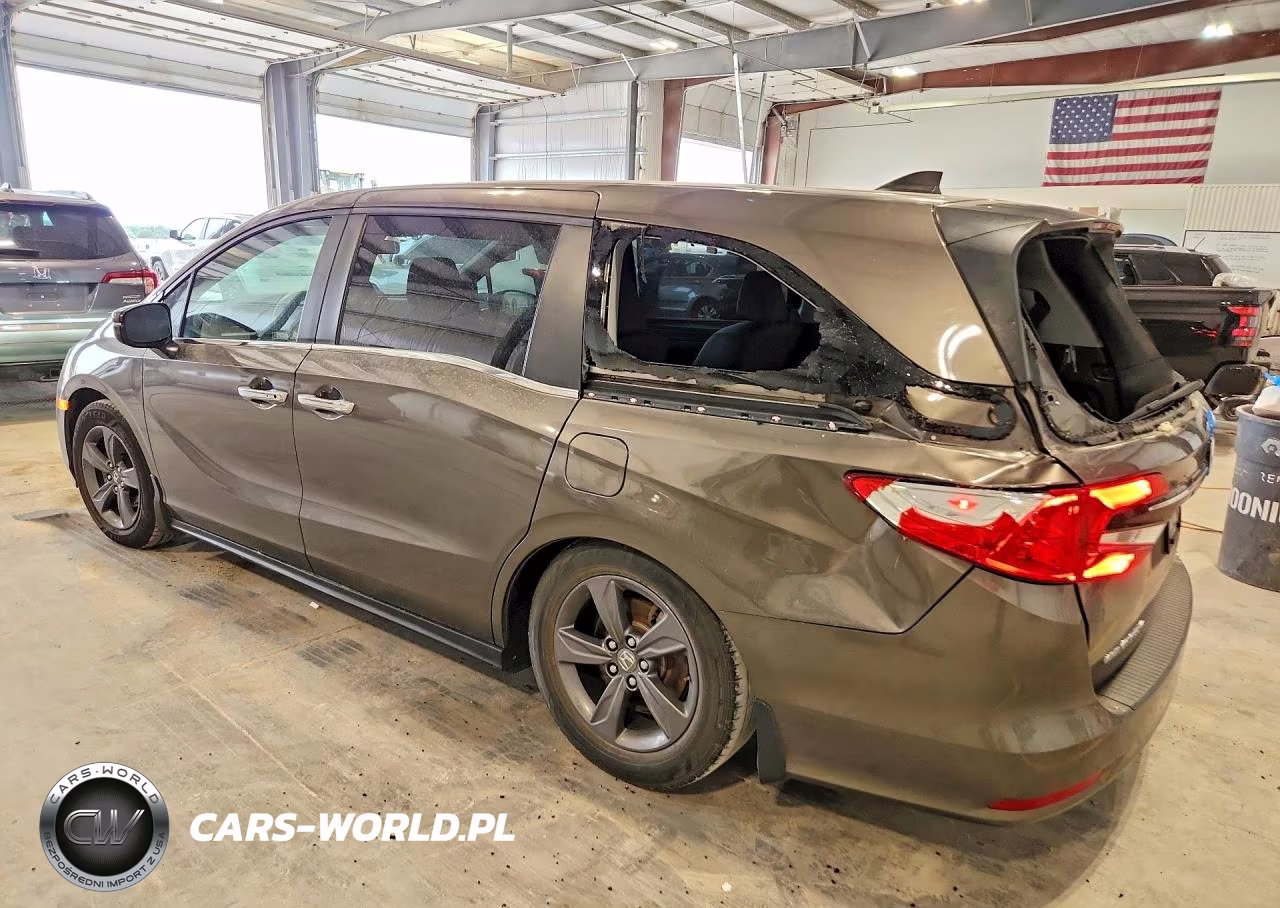 2021 Honda Odyssey Ex VIN:5FNRL6H53MB033390 - 2