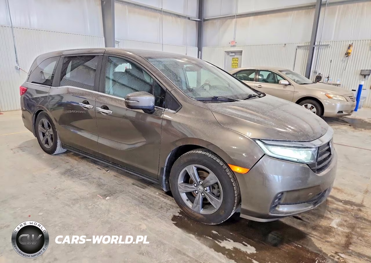 2021 Honda Odyssey Ex VIN:5FNRL6H53MB033390 - 4