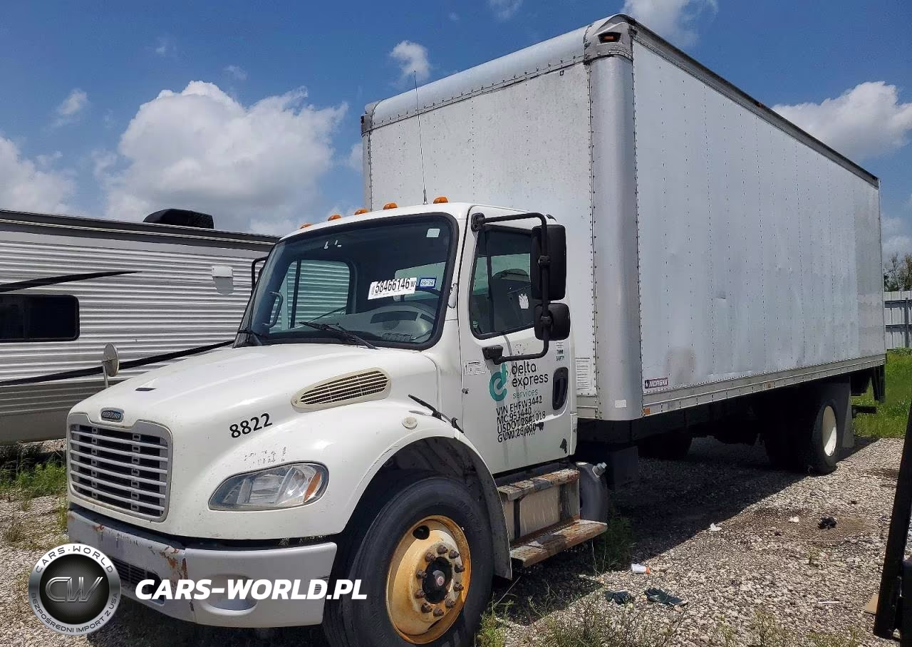 2014 Freightliner Business Class M2 Box Truck VIN:1FVACWDT2EHFW3442 - 2