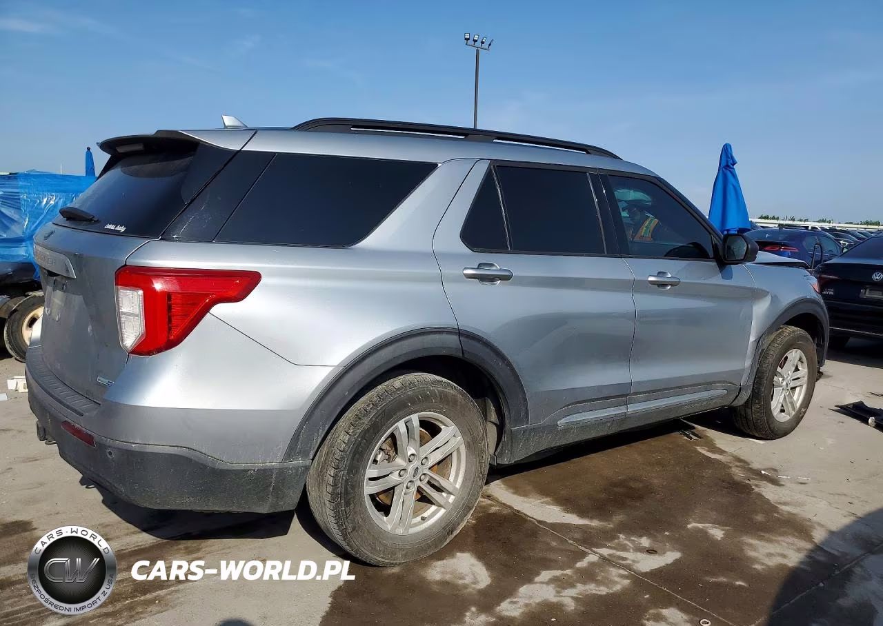 2020 Ford Explorer Xlt VIN:1FMSK8DH5LGB47343 - 3
