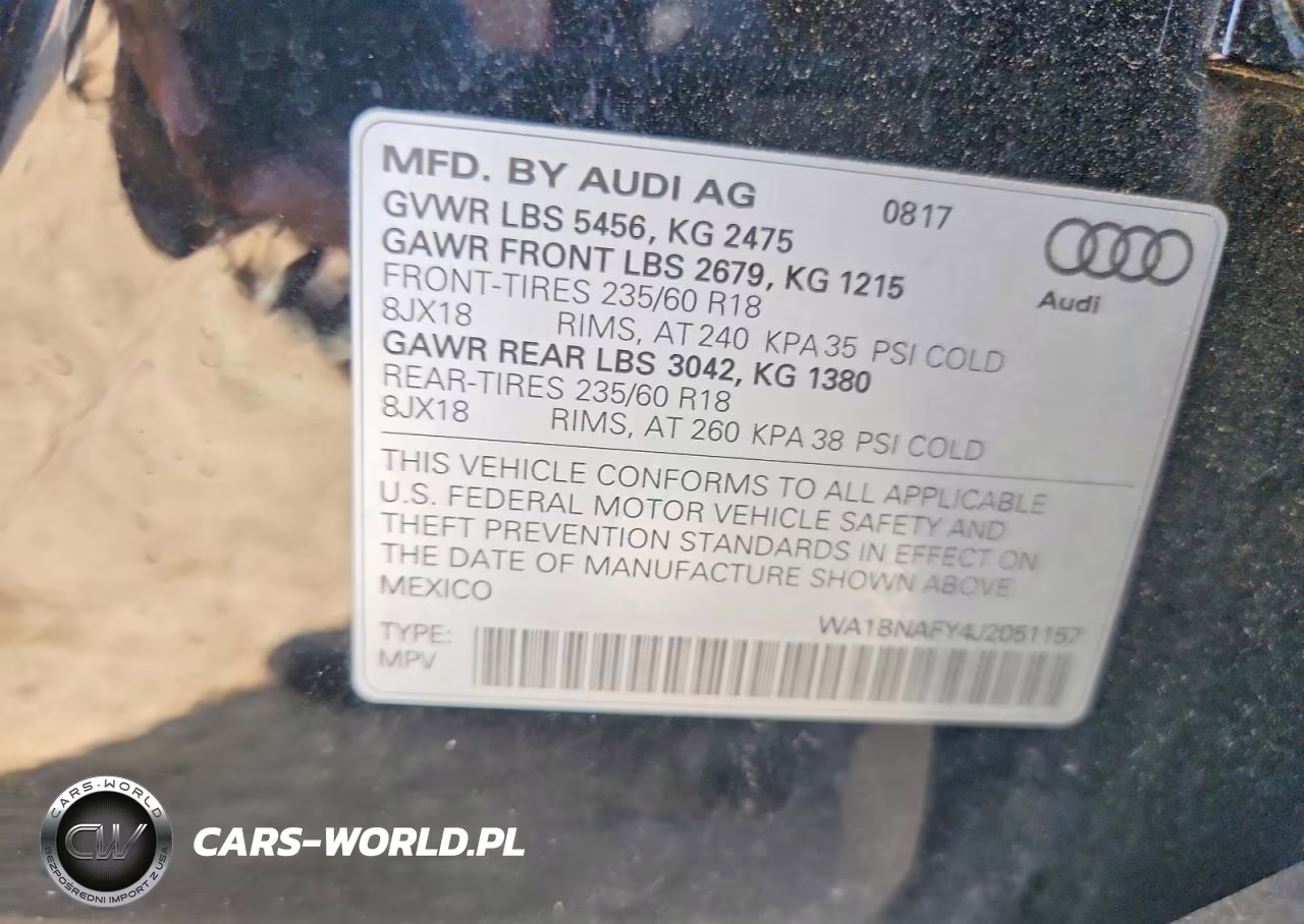 2018 Audi Q5 Premium Plus VIN:WA1BNAFY4J2051157 - 12