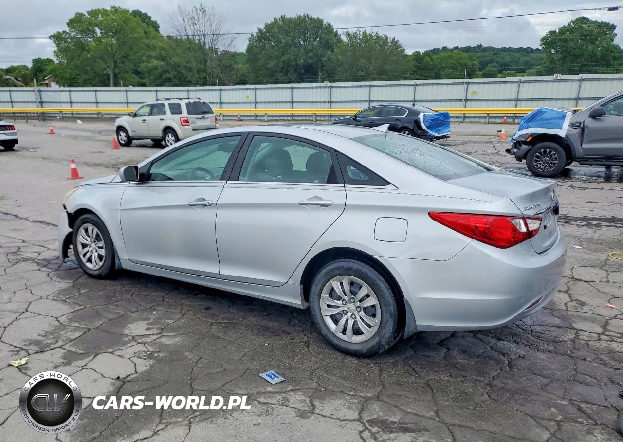 2012 Hyundai Sonata Gls VIN:5NPEB4AC3CH384802 - 2