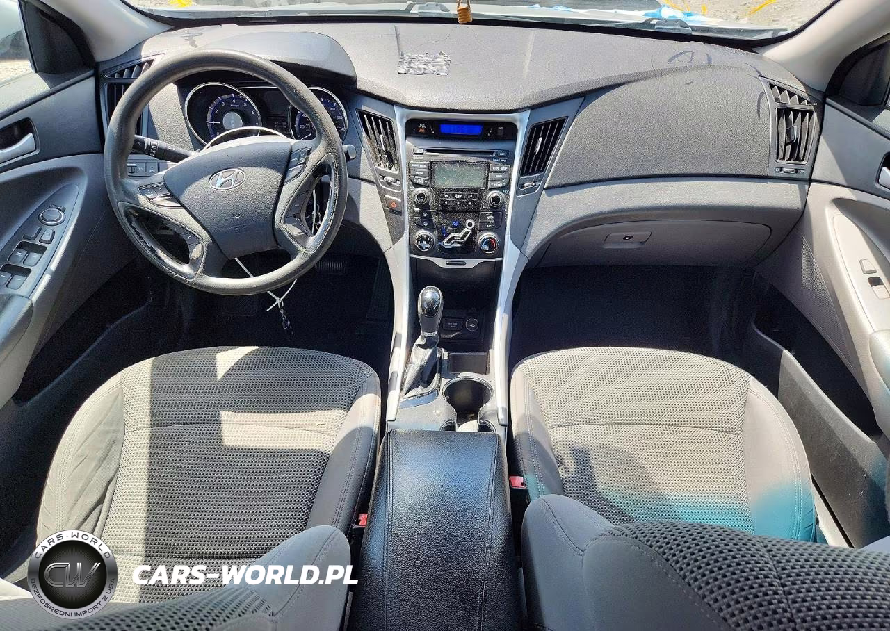 2012 Hyundai Sonata Gls VIN:5NPEB4AC3CH384802 - 8