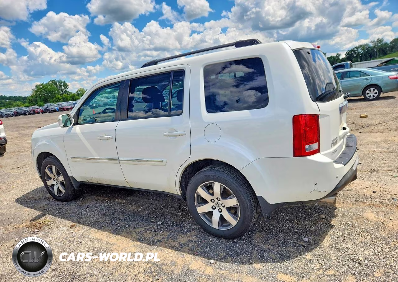 2013 Honda Pilot Touring VIN:5FNYF4H91DB032376 - 2