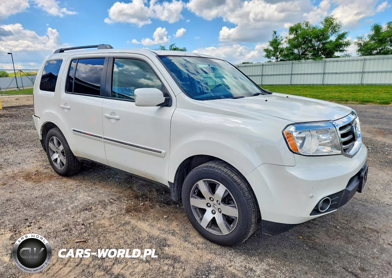 2013 Honda Pilot Touring VIN:5FNYF4H91DB032376 - 4