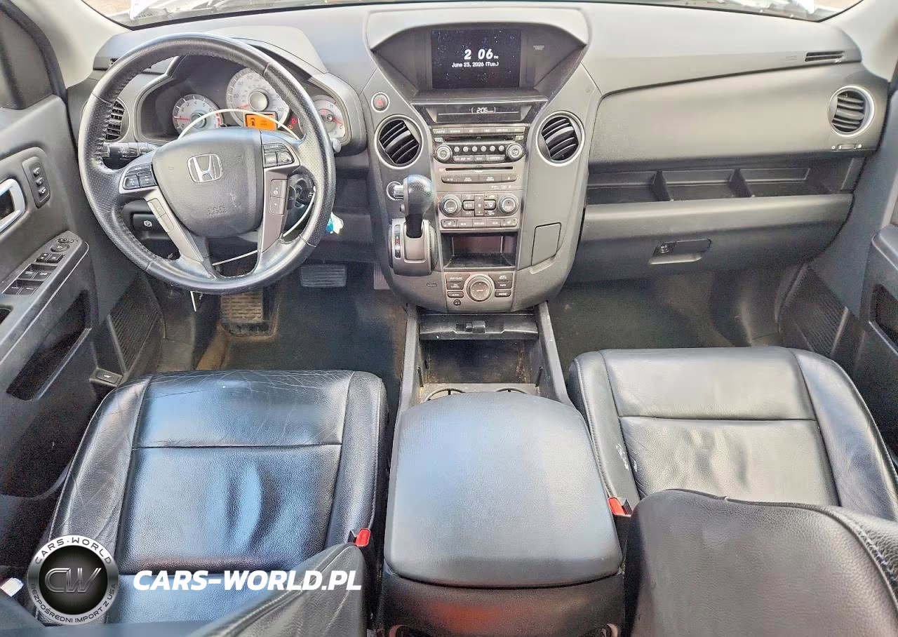 2013 Honda Pilot Touring VIN:5FNYF4H91DB032376 - 8