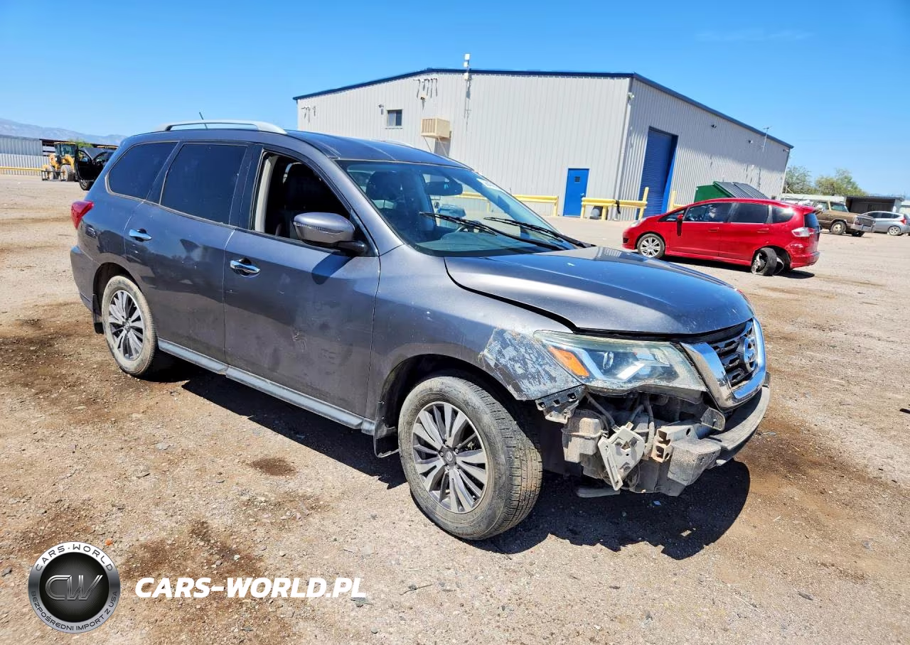 2017 Nissan Pathfinder Sv VIN:5N1DR2MN6HC901985 - 4