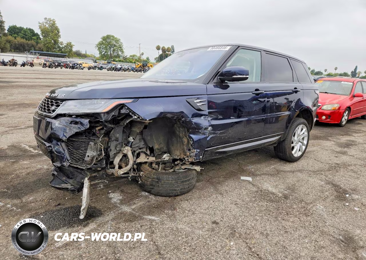 2020 Land Rover Range Rover Sport Hse VIN:SALWR2SU6LA734239 - 1