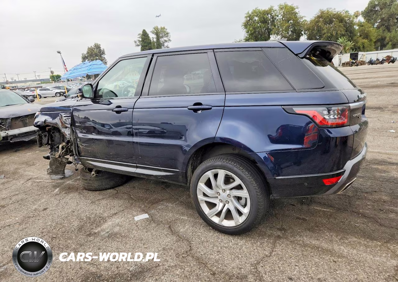 2020 Land Rover Range Rover Sport Hse VIN:SALWR2SU6LA734239 - 2