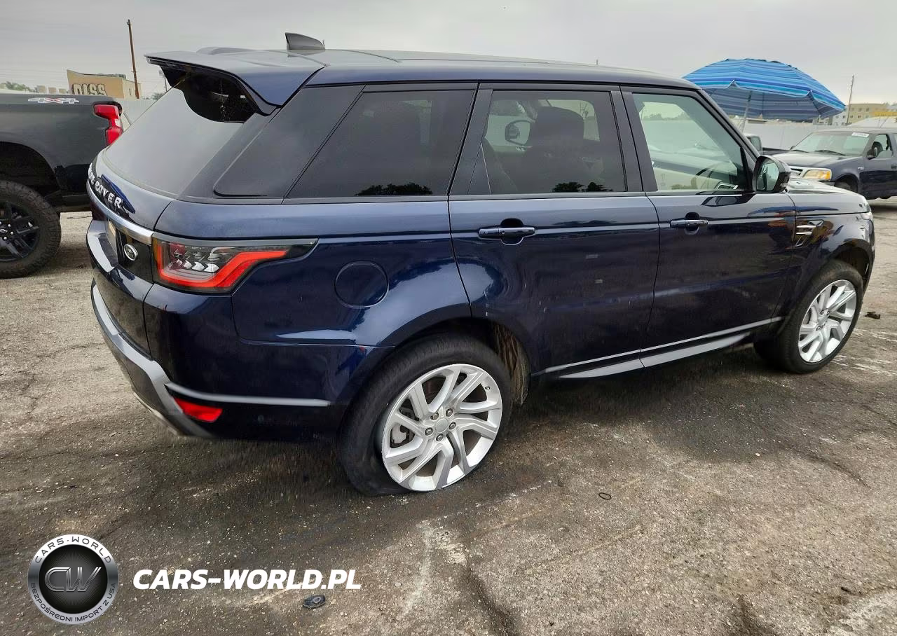 2020 Land Rover Range Rover Sport Hse VIN:SALWR2SU6LA734239 - 3