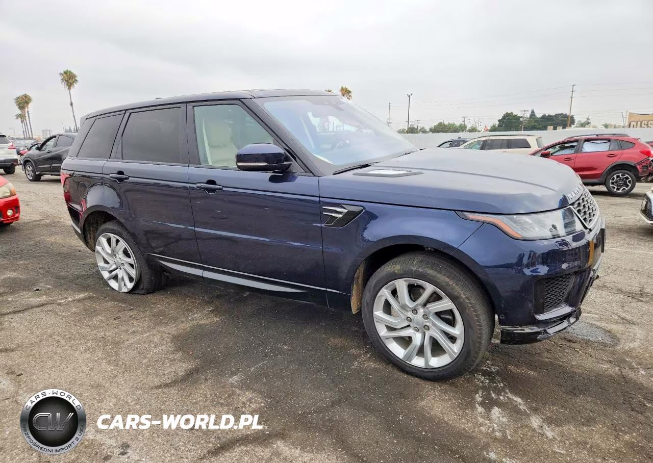2020 Land Rover Range Rover Sport Hse VIN:SALWR2SU6LA734239 - 4