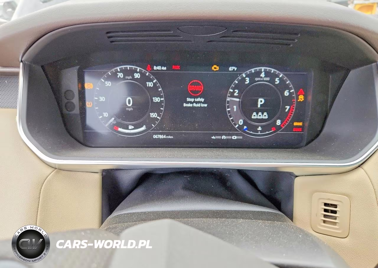 2020 Land Rover Range Rover Sport Hse VIN:SALWR2SU6LA734239 - 9