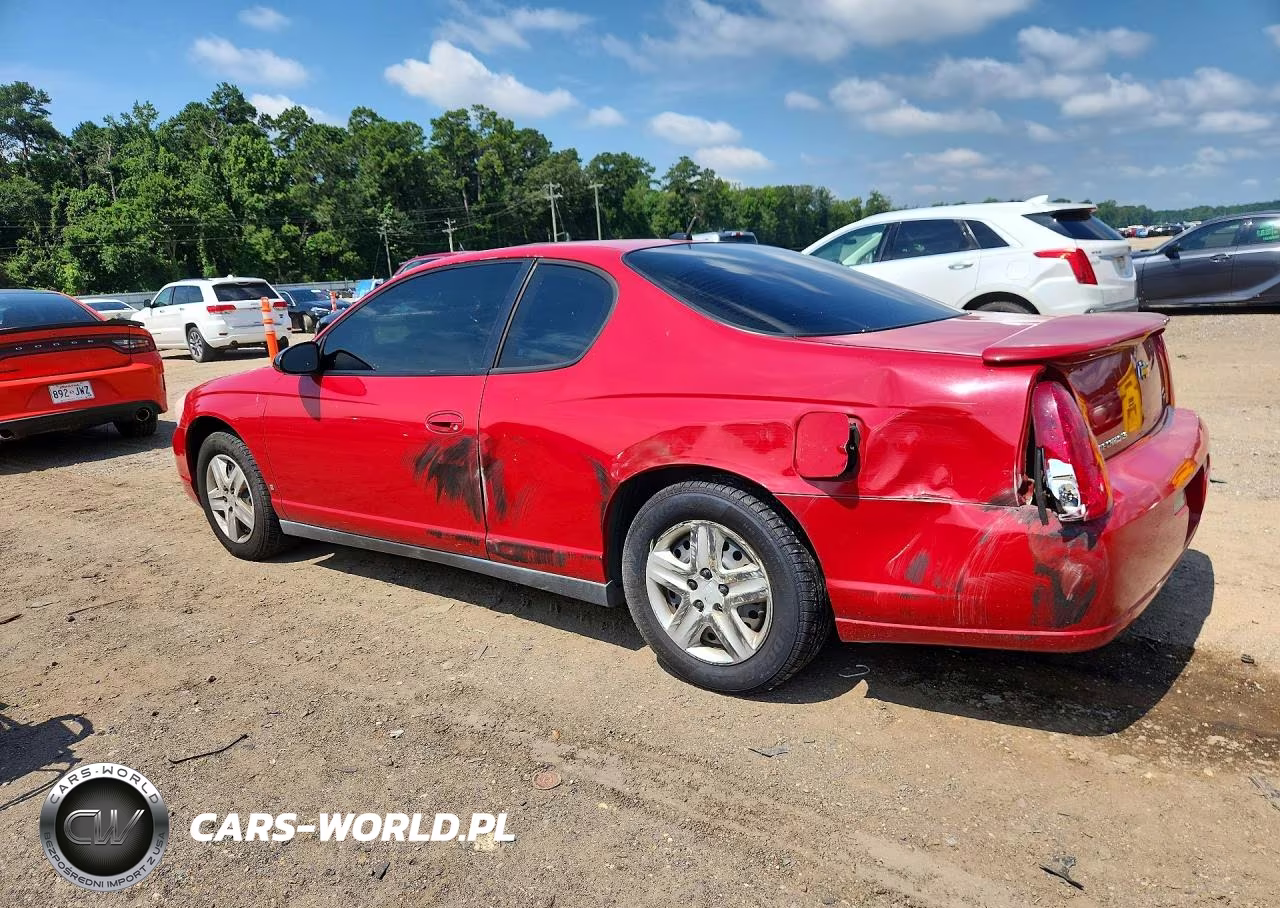 2007 Chevrolet Monte Carlo Ls VIN:2G1WJ15K979293767 - 2