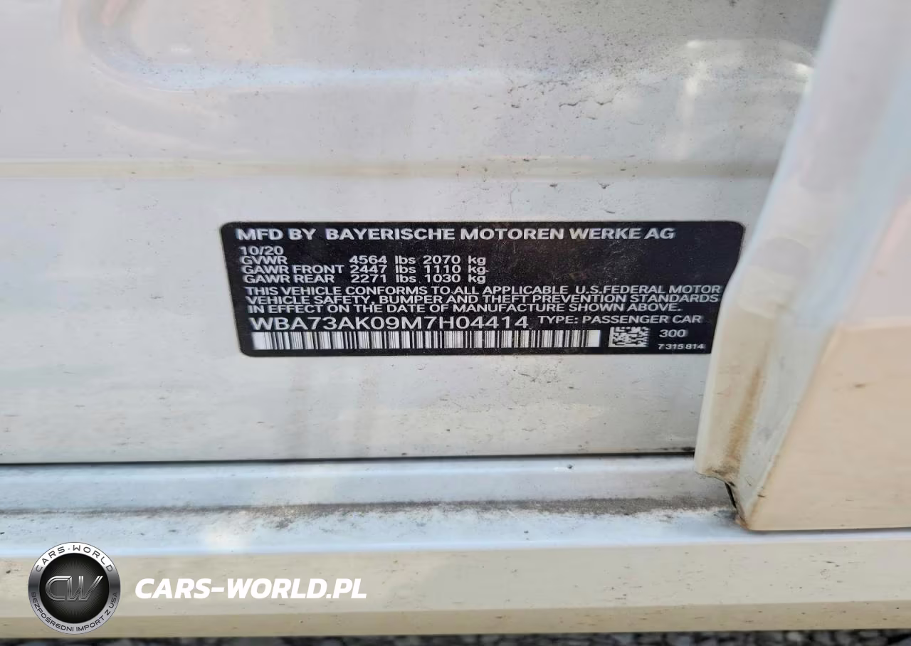 2021 BMW 228Xi VIN:WBA73AK09M7H04414 - 12