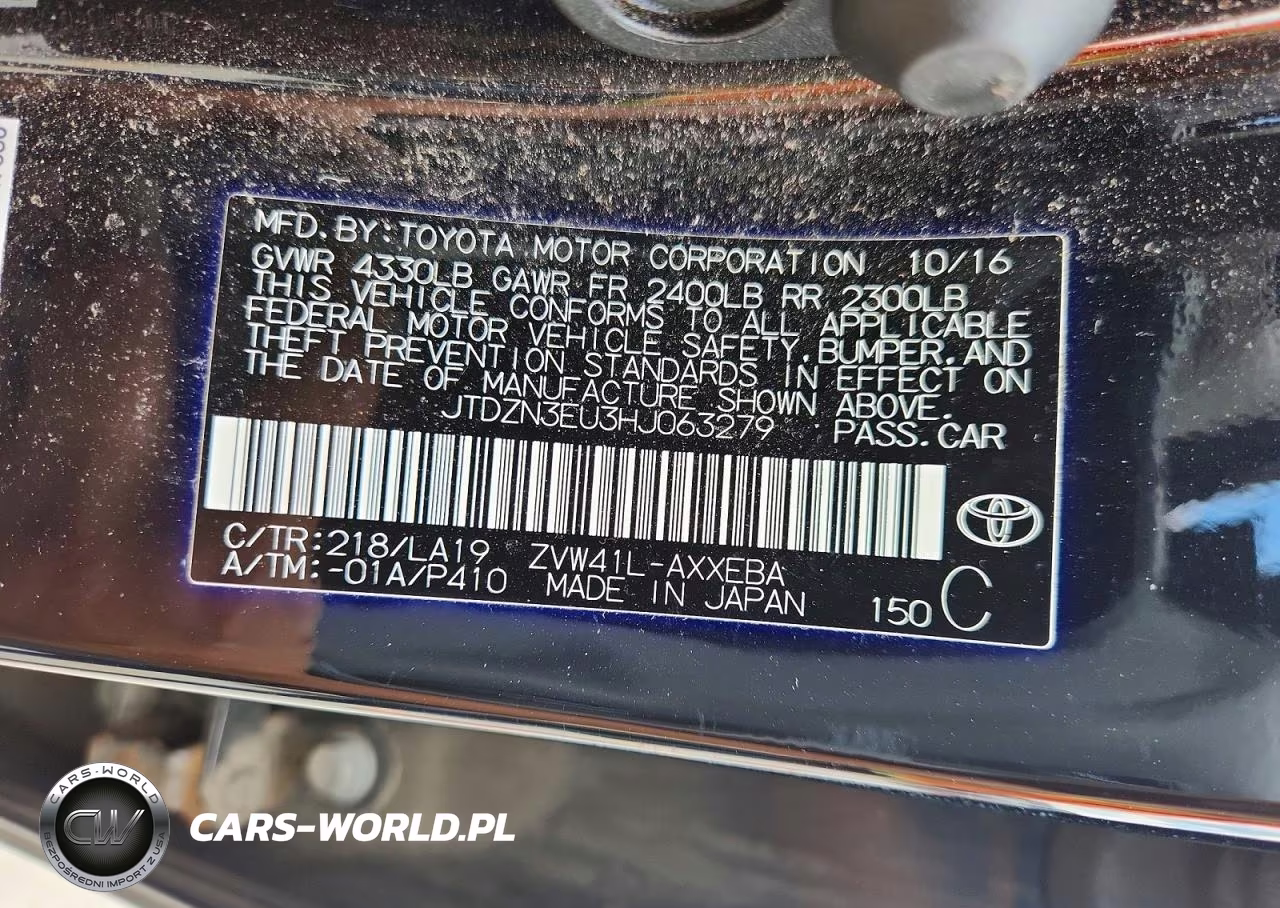 2017 Toyota Prius V Four VIN:JTDZN3EU3HJ063279 - 12