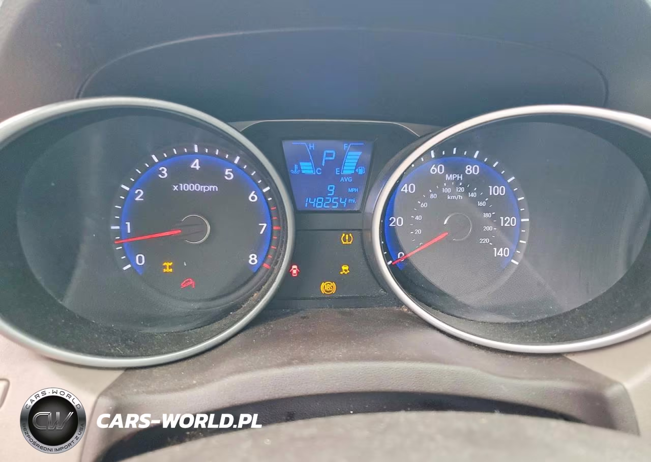 2012 Hyundai Tucson Gls VIN:KM8JUCAC9CU417063 - 9