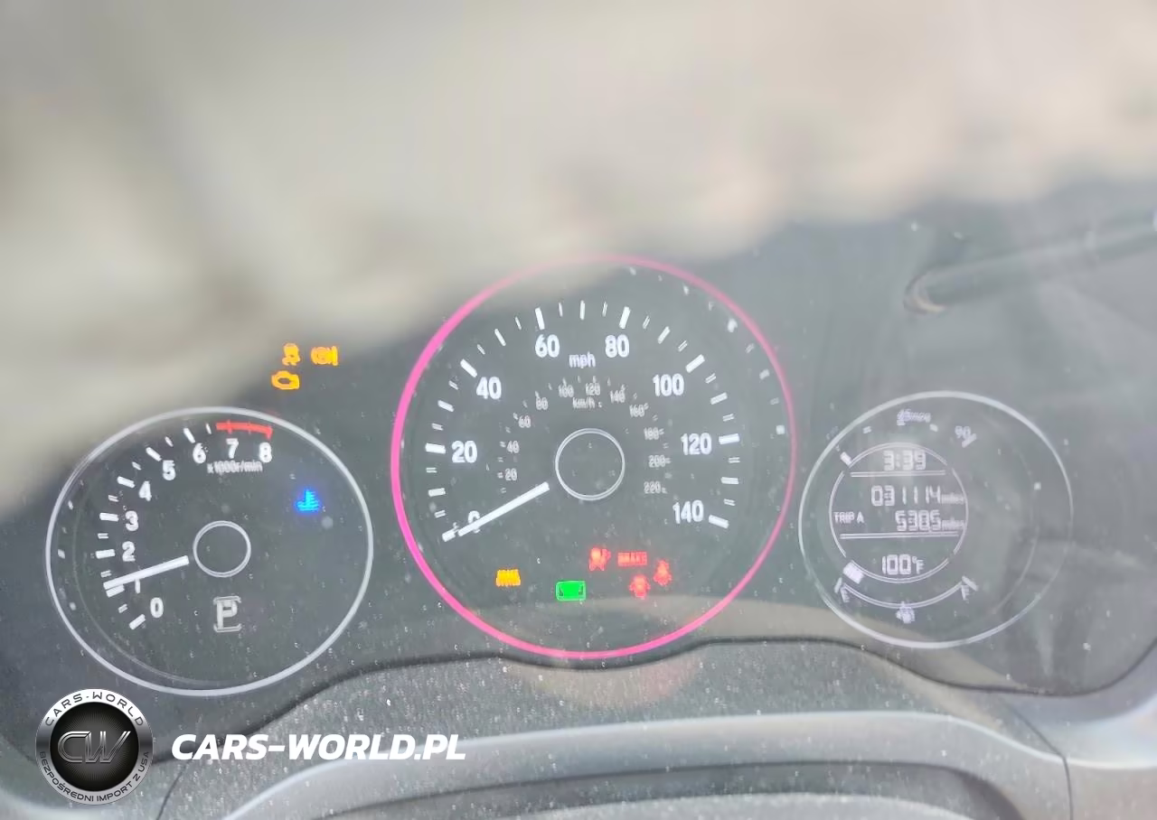2019 Honda Hr-V Sport VIN:3CZRU5H12KG713660 - 9