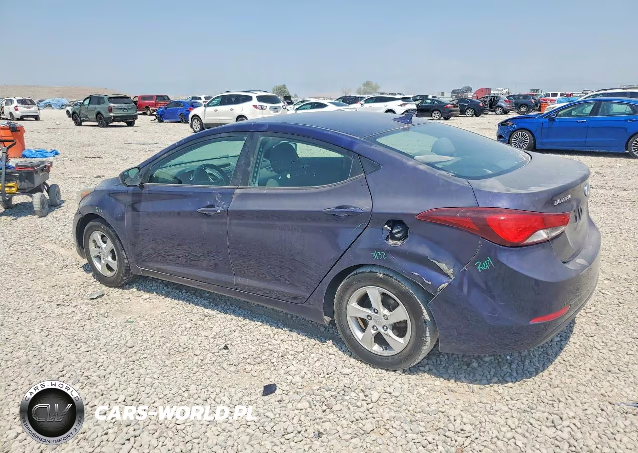 2014 Hyundai Elantra Se VIN:5NPDH4AE9EH483543 - 2