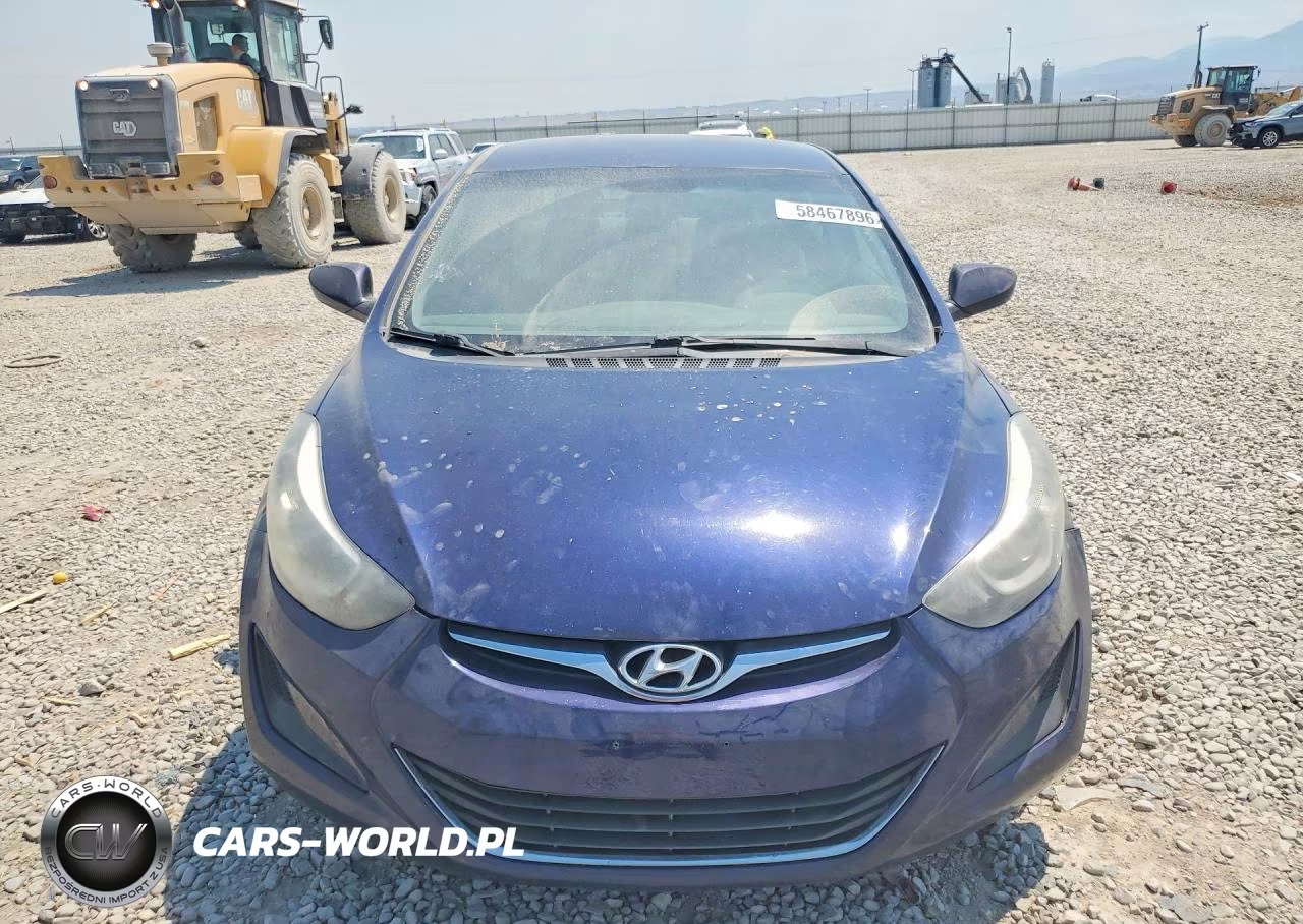 2014 Hyundai Elantra Se VIN:5NPDH4AE9EH483543 - 5