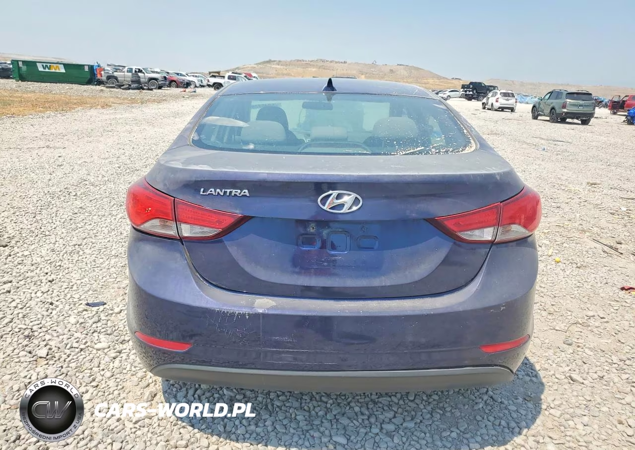 2014 Hyundai Elantra Se VIN:5NPDH4AE9EH483543 - 6