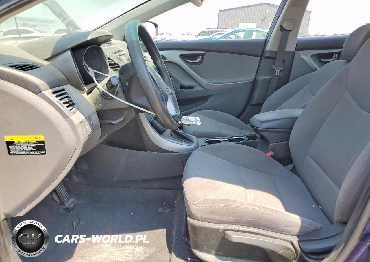 2014 Hyundai Elantra Se VIN:5NPDH4AE9EH483543 - 7
