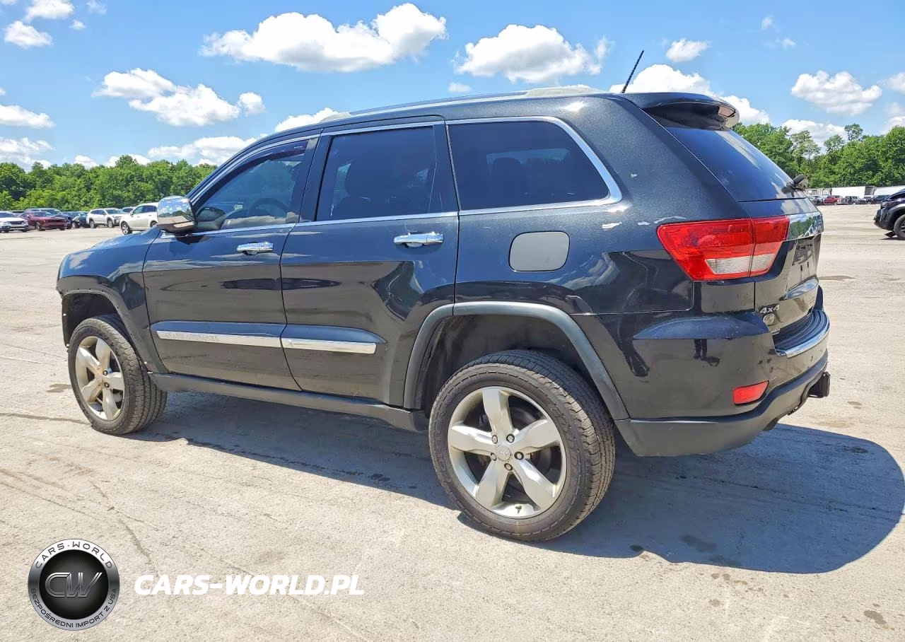 2012 Jeep Grand Cherokee Overland VIN:1C4RJFCTXCC192236 - 2